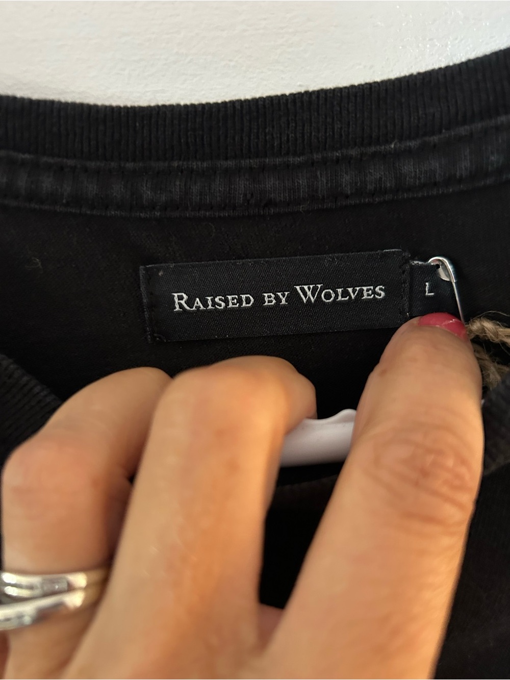 Raised by Wolves “Adapt or Perish” Graphic Tee — Size Large - Picture 2 of 5